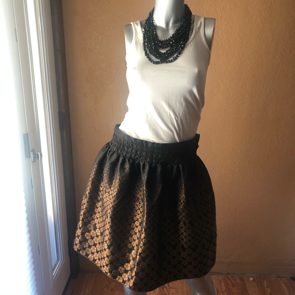 Bronze ombré skirt
